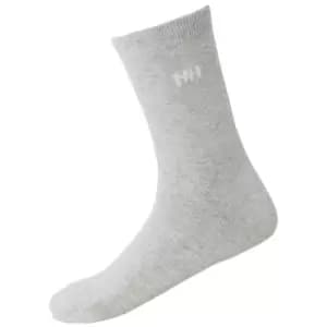 Image of Helly Hansen Unisex Everyday Cotton Socks 3pk Grey 39-41