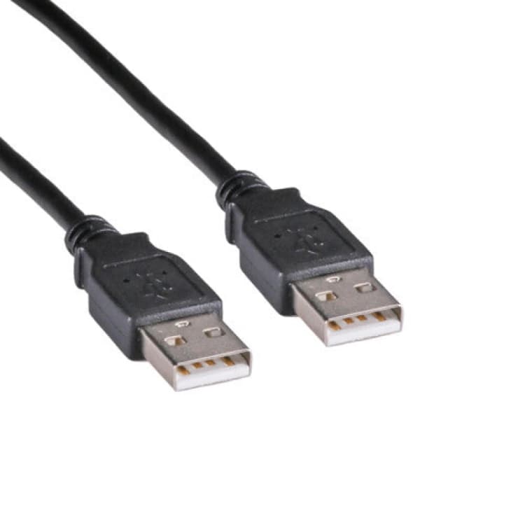 Image of Cablenet Cablenet 1m USB 2.0 Type A Male - USB 2.0 Type A Male Black PVC Cable USB2049BK