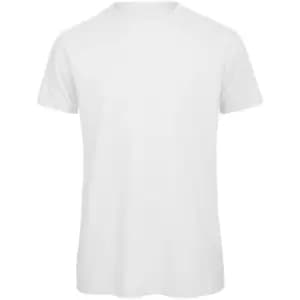 Image of B&C Mens Favourite Organic Cotton Crew T-Shirt (M) (White)
