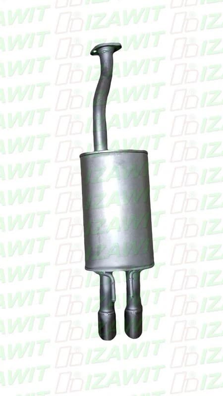 Image of IZAWIT 30.063 Rear silencer Rear End Silencer (3437)