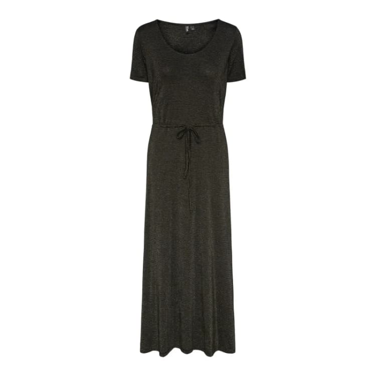 Image of Pieces Womens long dress Pieces Billone Noir Female M
