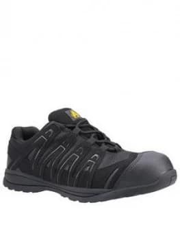 Image of Amblers Safety Fs40c Trainers, Black, Size 6, Men