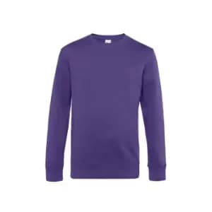 Image of B&C Mens King Crew Neck Sweater (2XL) (Radiant Purple)