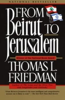 Image of From Beirut to Jerusalem by Thomas L. Friedman Paperback