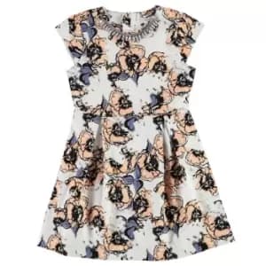 Image of French Connection Winter Dress - White