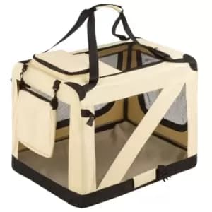 Image of Tectake Dog Crate Foldable - 52 x 52 x 69cm