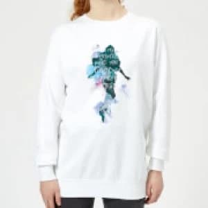 Image of Aquaman Mera True Princess Womens Sweatshirt - White
