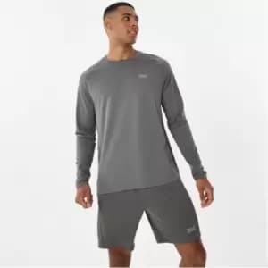 Image of Everlast Long Sleeve Poly T-Shirt - Green