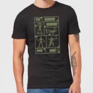 Image of Toy Story Plastic Platoon Mens T-Shirt - Black