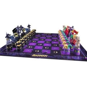 Image of The Batman Chess Set The Dark Knight vs. The Joker Noble Collection