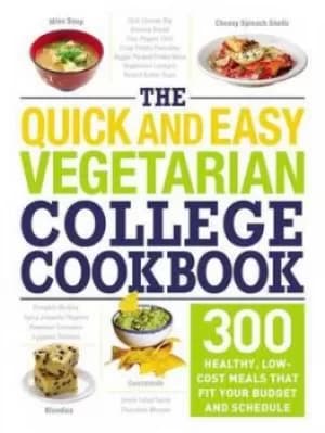 Image of The quick and easy vegetarian college cookbook by