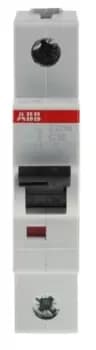Image of ABB System M Pro 16A MCB Mini Circuit Breaker1P Curve C, Breaking Capacity 10 kA