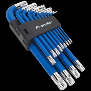 Image of Sealey 13 Piece Jumbo TRX-Star Key Set