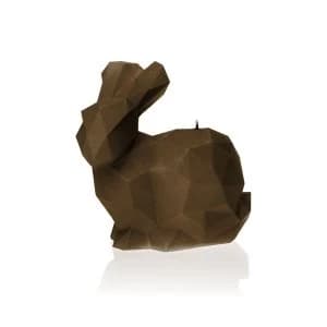 Image of Brown Large Rabbit Candle