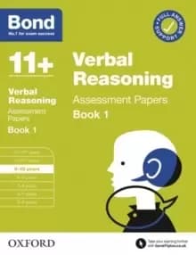 Image of Bond 11+: Bond 11+ Verbal Reasoning Assessment Papers 9-10 years Book 1