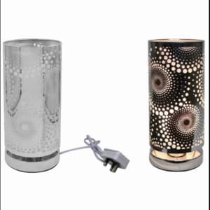 Image of Silver Touch Lamp Cosmic By Lesser & Pavey (UK Plug)