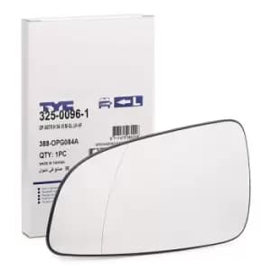 Image of TYC Wing Mirror Glass OPEL 325-0096-1 13141989,6428200
