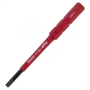 Image of Wiha 34579 SoftFinish Electric slimBit Slotted 3.0mm