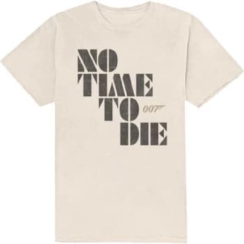 Image of James Bond 007 - No Time to Die Unisex X-Large T-Shirt - White