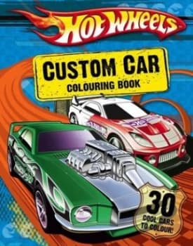 Image of Hot Wheels - Custom Car Colouring Book Paperback