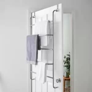 Image of Ricomex 4 Tier Over Door Bar In Powder Coating - Silver