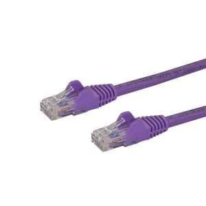 Image of Startech 15m Purple Snagless Cat6 UTP PatchCable