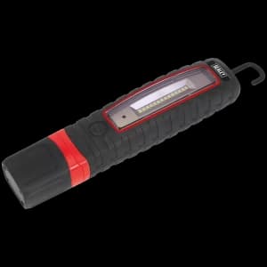 Image of Sealey Rechargeable 360° Inspection Lamp 3w 10 LED Li-ion Black