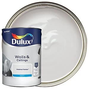 Image of Dulux Polished Pebble Matt Emulsion Paint 5L