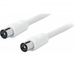 Image of Essentials C1AER15 Male to Male Aerial Cable 1.5 m