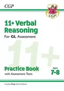 Image of 11+ GL Verbal Reasoning Practice Book & Assessment Tests - Ages 7-8 (with Online Edition)