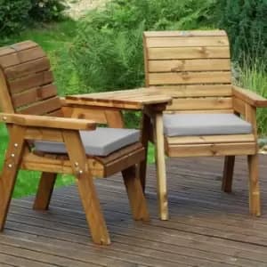 Image of Twin Companion Set Angled - No Cushion - No Cushion