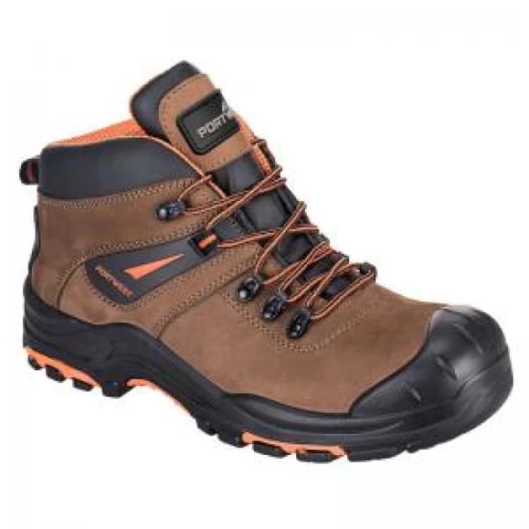 Image of Portwest Compositelite Montana Safety Hiker Boots FC17BRR44 Colour: Brown