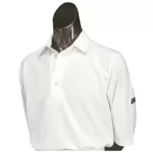 Image of Gunn And Moore Unisex Adult Maestro Cricket Shirt (S) (White)