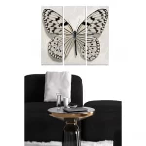 Image of MDF14920417 Multicolor Decorative MDF Painting (3 Pieces)