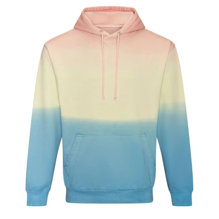 Image of AWDis AWDis Men Tie Dye Hoodie Size: Small Multi S Male 5063107031129