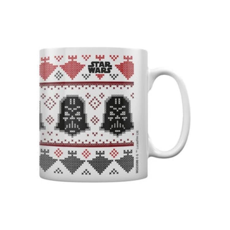 Image of Star Wars Darth Vader Christmas Mug White unisex