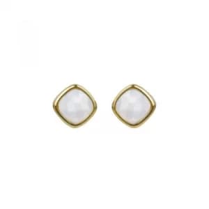 Image of Adore Cushion Stone Earrings