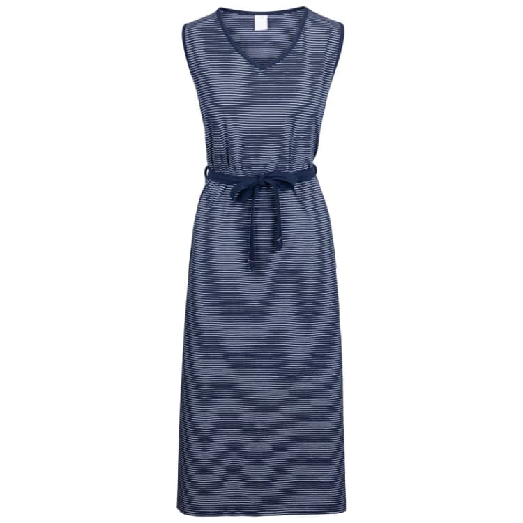 Image of Trespass Loretta Striped Casual Dress Navy female