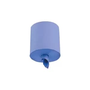 Image of SCF360-2B Blue Centrefeed 2-Ply Roll 19.5cm x 144m (6)