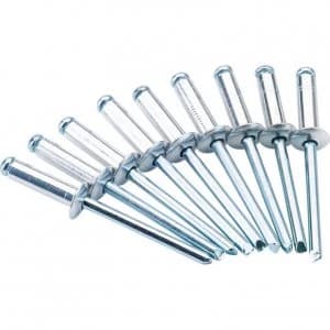 Image of Draper Aluminium Pop Rivets 4.8mm 16mm Pack of 50