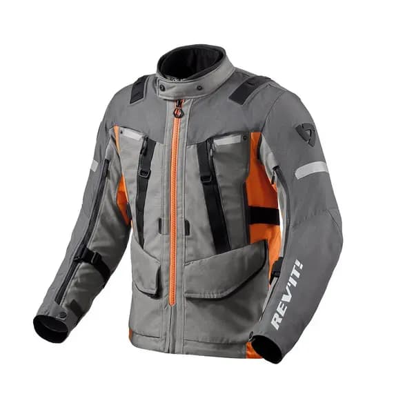 Image of REV'IT! Jacket Sand 4 H2O Jacket Grey Orange Size XL
