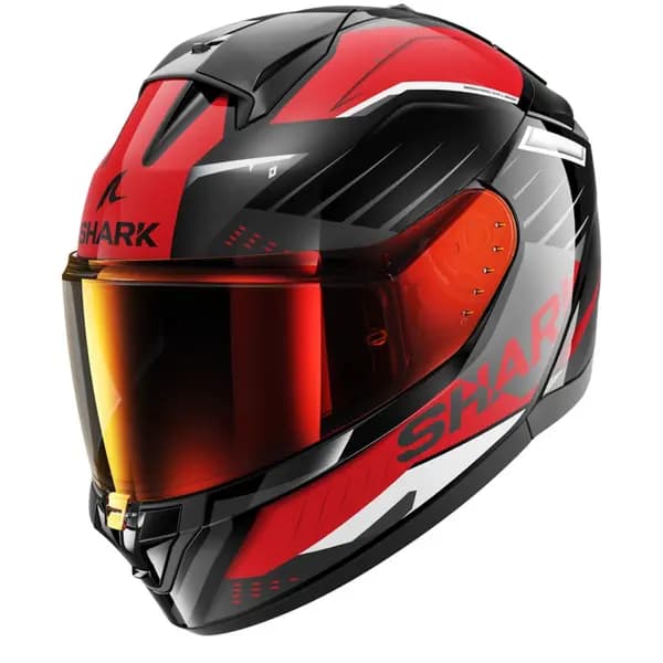 Image of Shark Ridill 2 Bersek Black Red Anthracite KRA Full Face Helmet L
