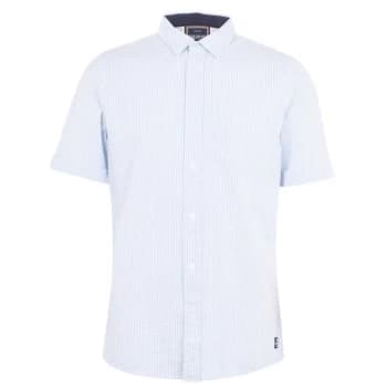 Image of SoulCal Stripe Shirt Mens - White/Blue