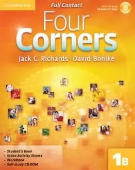 Image of Four Corners Level 1 Full Contact B with Self-study-ROM by Jack C. Richards