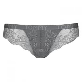 Image of Tommy Bodywear Tommy Lace Brazilian Briefs - Iron Gate 019