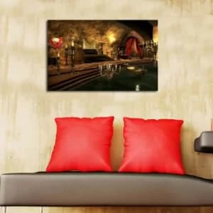 Image of 4570POC-7 Multicolor Decorative Canvas Painting
