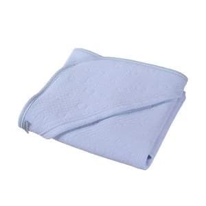 Image of Clair de Lune Cotton Candy Hooded Blanket - Blue