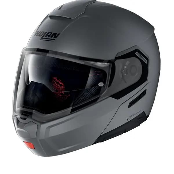 Image of Nolan N90-3 Classic 2 Flat Vulcan Grey ECE 22.06 Modular Helmet Size XS