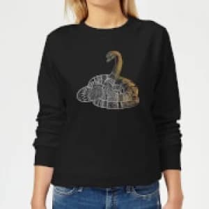 Image of Fantastic Beasts Tribal Nagini Womens Sweatshirt - Black