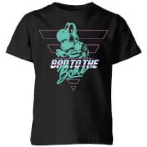 Image of Nintendo Super Mario Bad To The Bone Kid's T-Shirt - Black - 11-12 Years